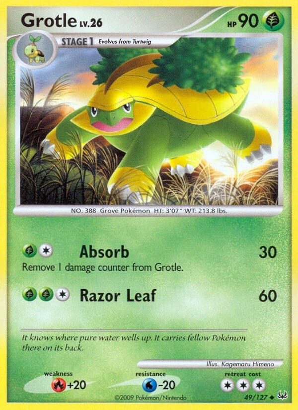 Image for Grotle (49/127) (PL) - Pokemon