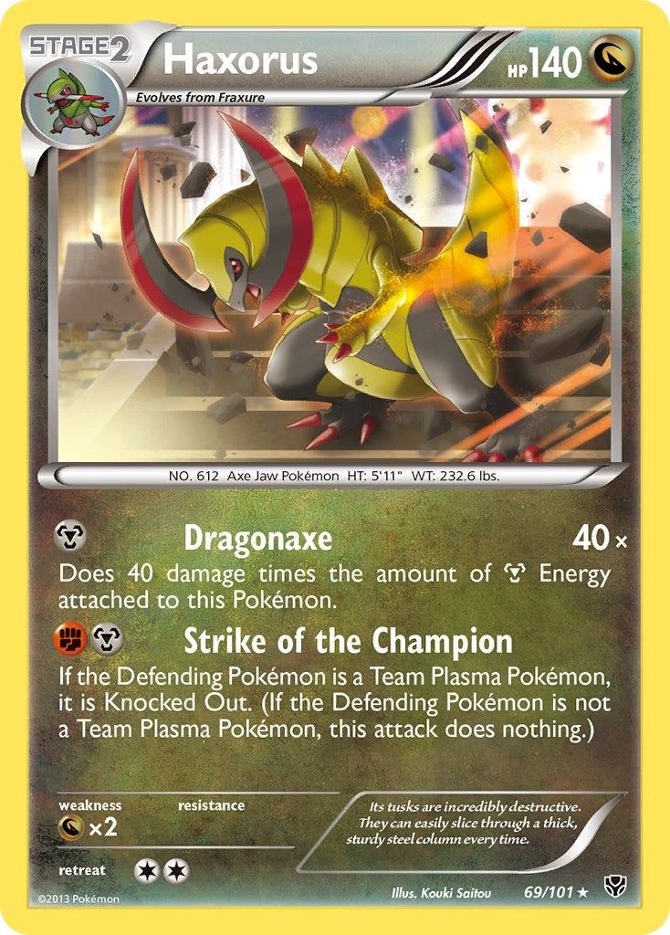 Image for Haxorus (69/101) (PLB) - Pokemon