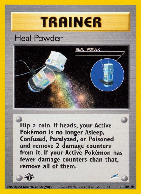 Image for Heal Powder (104/105) (N4) - Pokemon