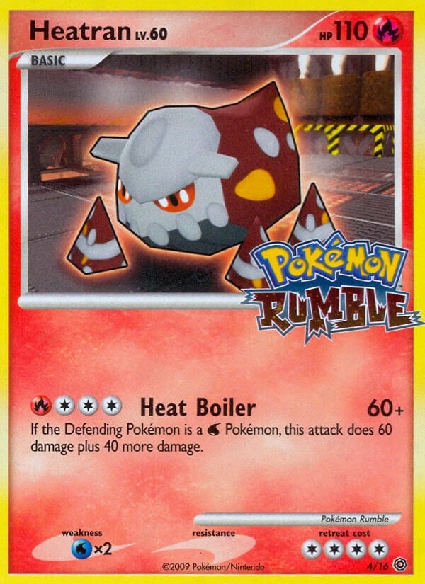 Image for Heatran (4) (RUM) - Pokemon