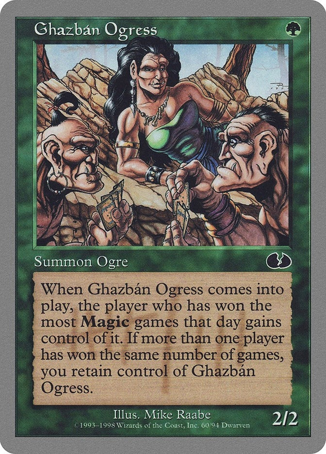Image for Ghazban Ogress (60) (Unglued) - Magic: The Gathering