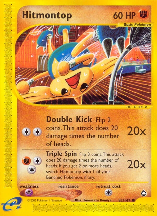 Image for Hitmontop (082/147) (AQ) - Pokemon