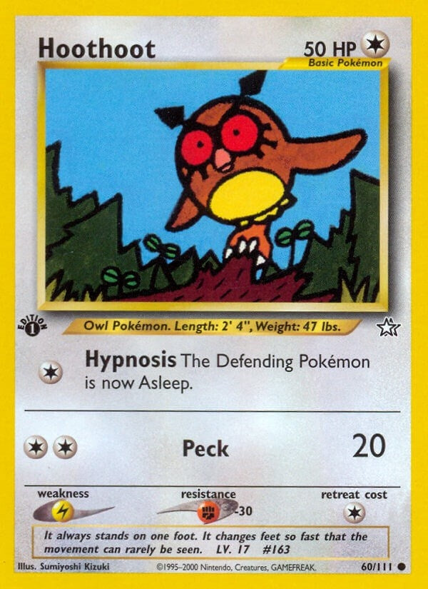 Image for Hoothoot (060/111) (N1) - Pokemon