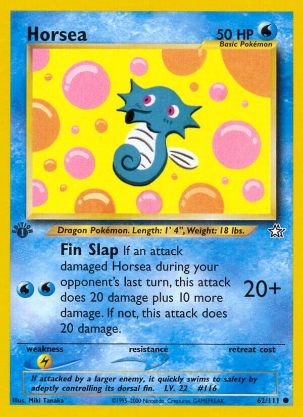 Image for Horsea (062/111) (N1) - Pokemon