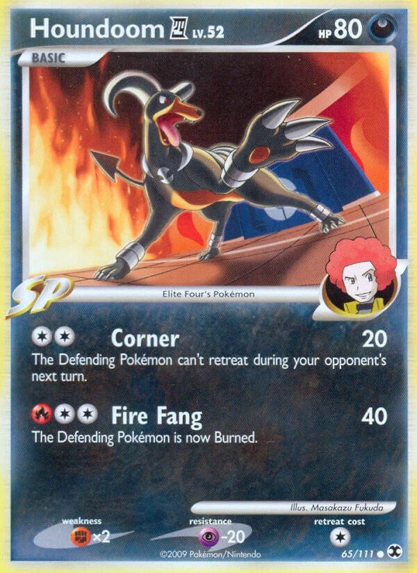 Image for Houndoom E4 (65/111) (RR) - Pokemon