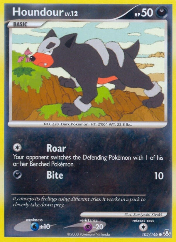 Image for Houndour (103/146) (LA) - Pokemon
