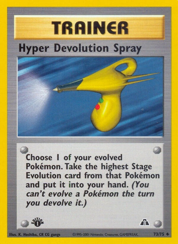 Image for Hyper Devolution Spray (73/75) (N2) - Pokemon