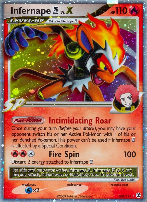 Image for Infernape E4 Lv.X (108/111) (RR) - Pokemon