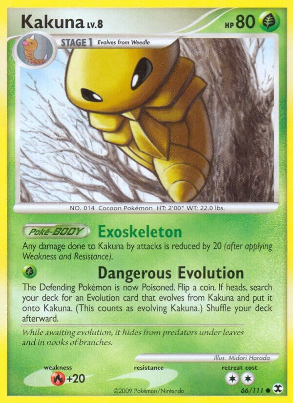 Image for Kakuna (66/111) (RR) - Pokemon