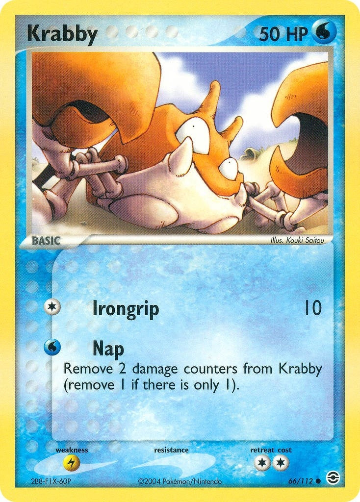 Image for Krabby (66/112) (RG) - Pokemon