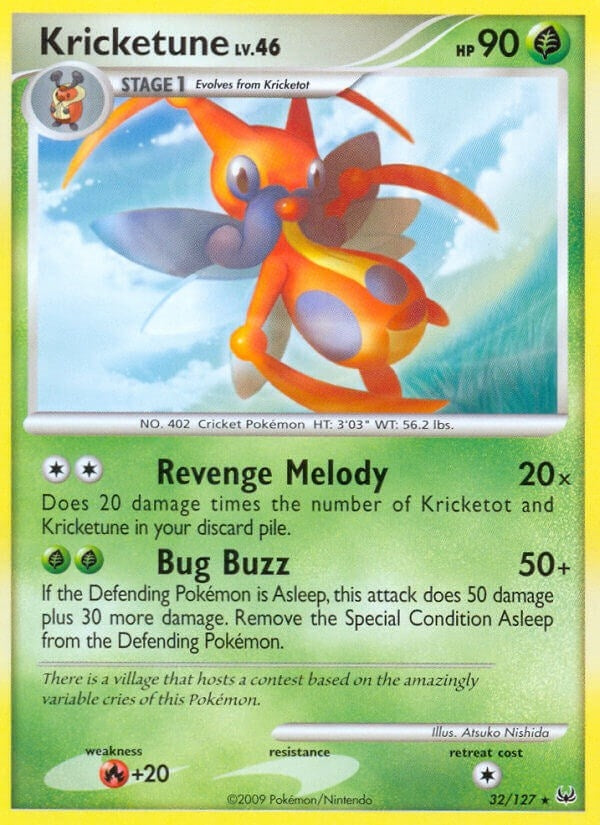 Image for Kricketune (32/127) (PL) - Pokemon