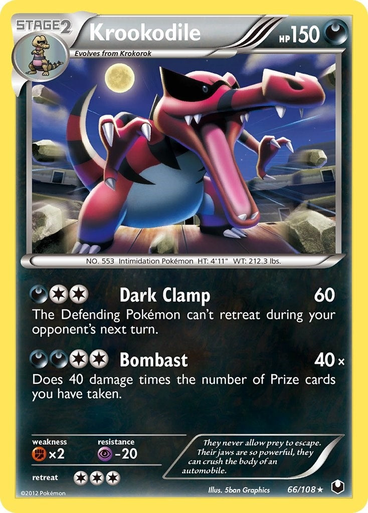 Image for Krookodile (66/108) (DEX) - Pokemon