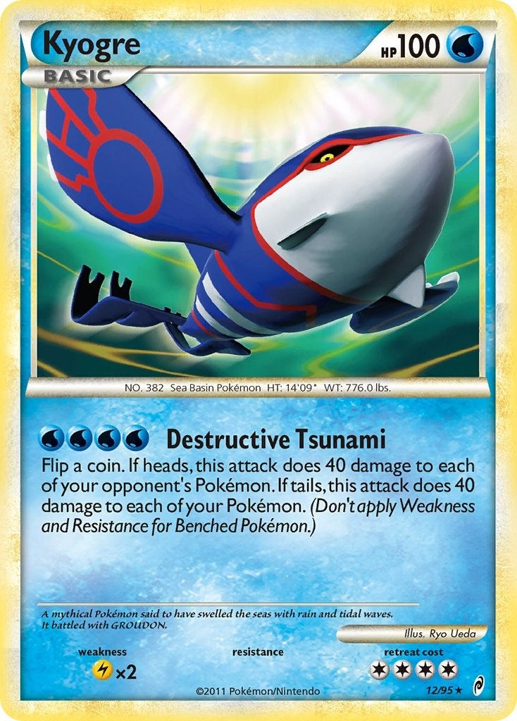 Image for Kyogre (12/95) (CL) - Pokemon