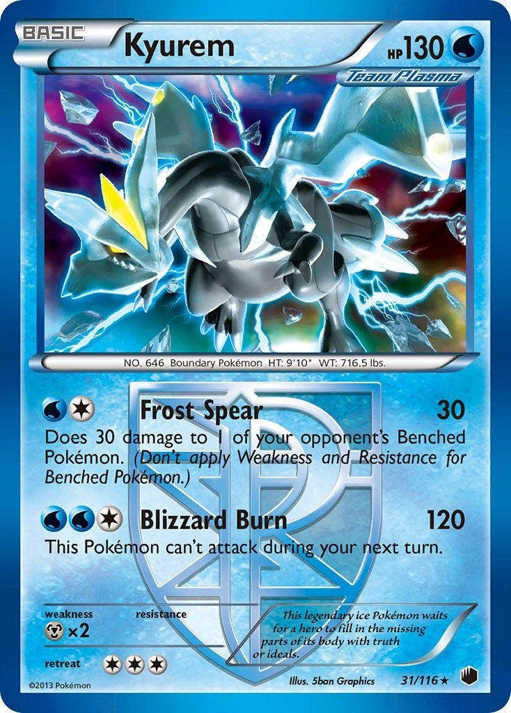 Image for Kyurem (Team Plasma) (31/116) (PLF) - Pokemon