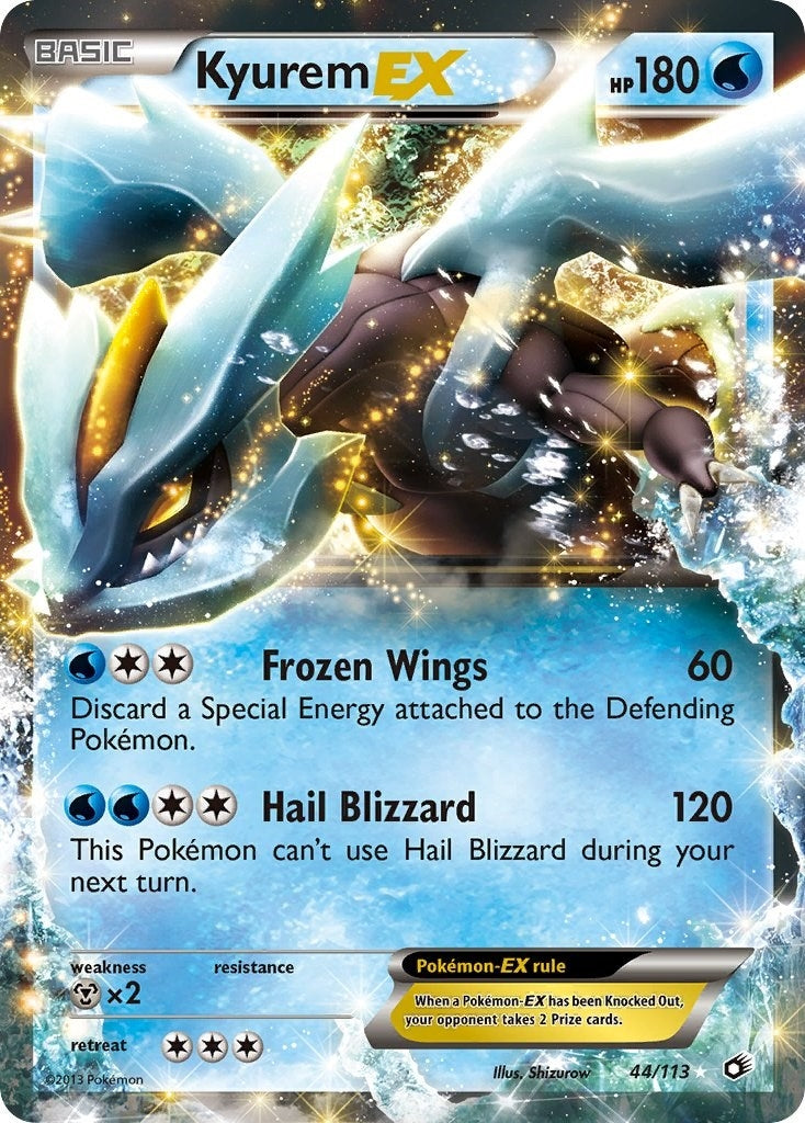 Image for Kyurem EX (44/113) (LTR) - Pokemon