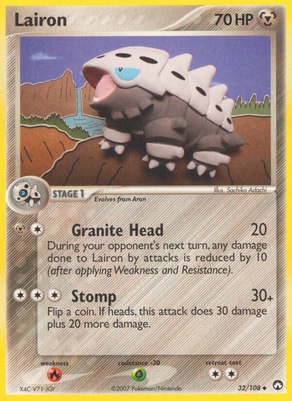 Image for Lairon (32/108) (PK) - Pokemon