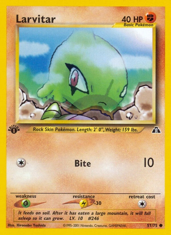 Image for Larvitar (57/75) (N2) - Pokemon