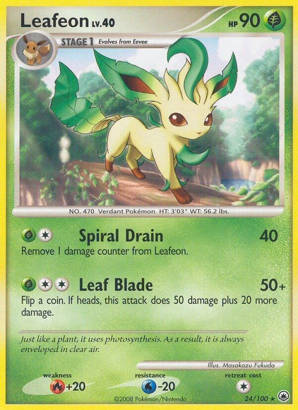 Image for Leafeon (24) (24/100) (MD) - Pokemon