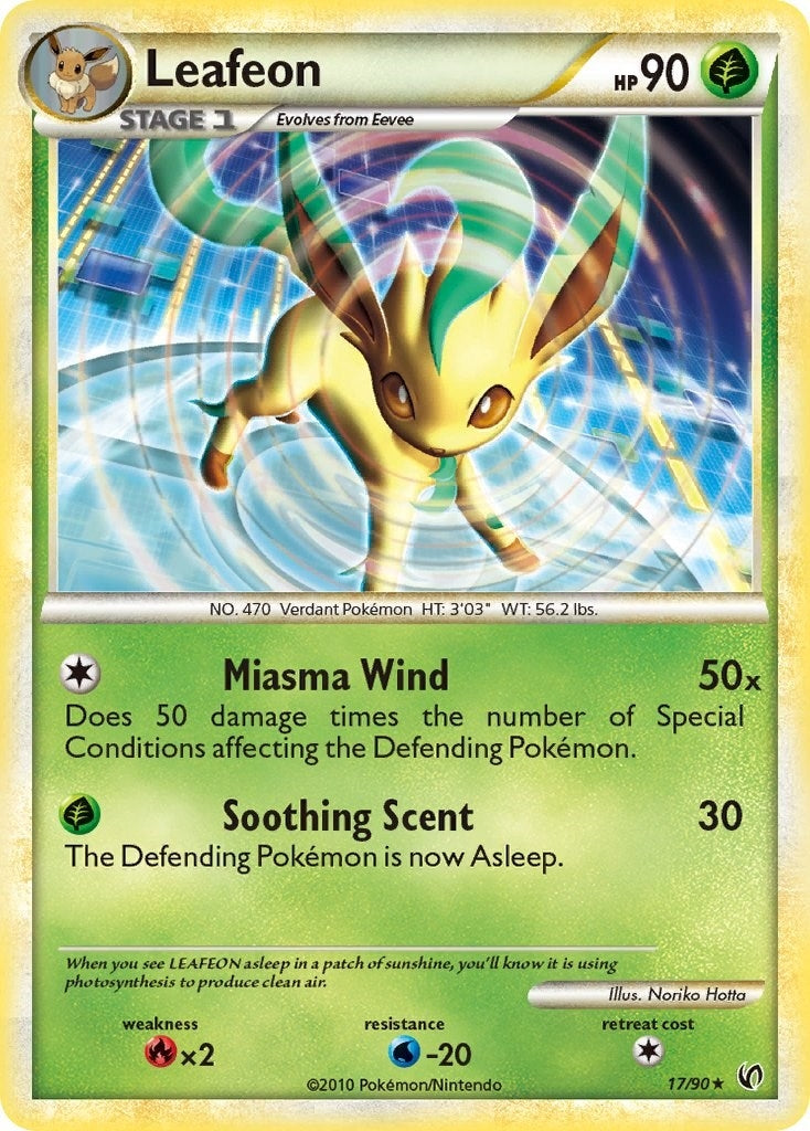 Image for Leafeon (17/90) (UD) - Pokemon