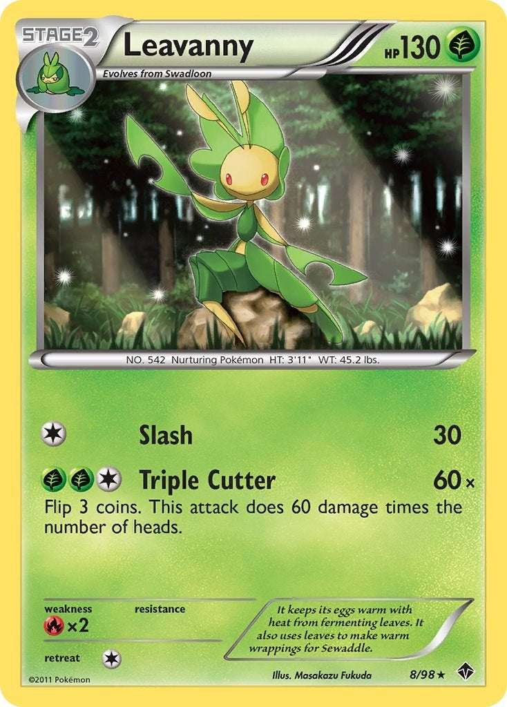 Image for Leavanny (8) (8/98) (EPO) - Pokemon