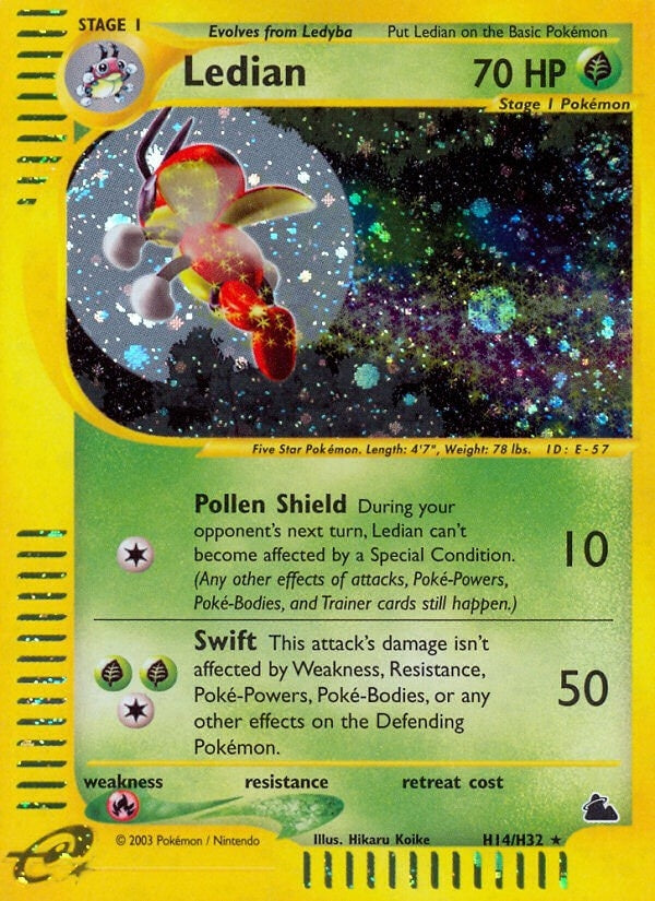 Image for Ledian (H14) (H14/H32) (SK) - Pokemon