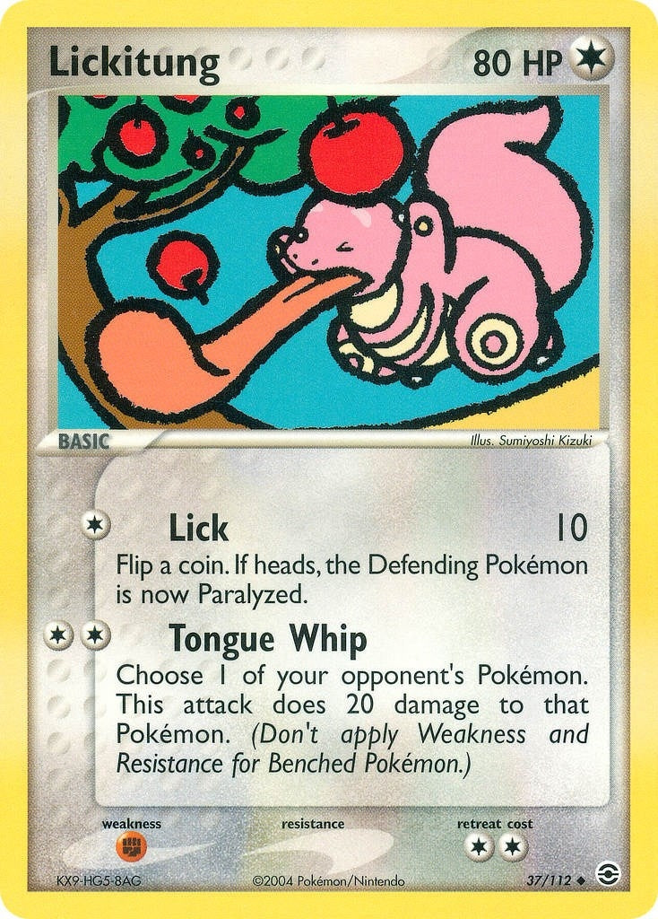 Image for Lickitung (37/112) (RG) - Pokemon