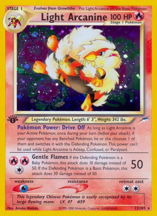 Image for Light Arcanine (012/105) (N4) - Pokemon