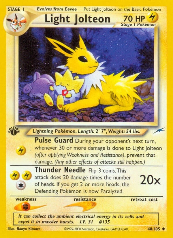 Image for Light Jolteon (048/105) (N4) - Pokemon