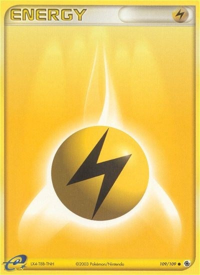 Image for Lightning Energy (109/109) (RS) - Pokemon
