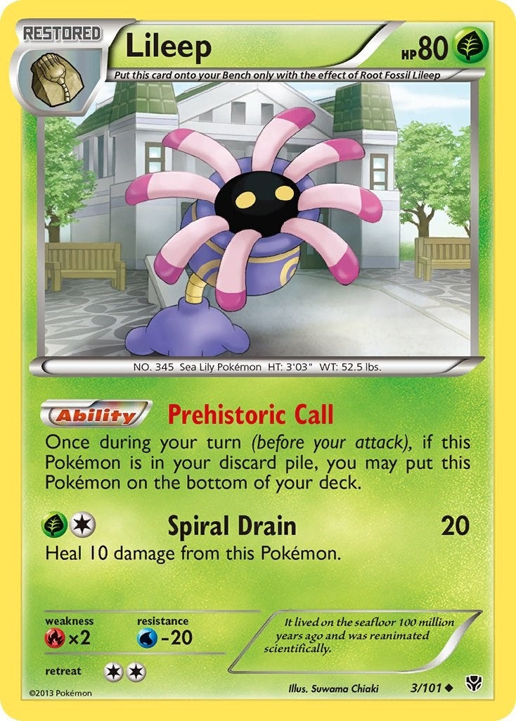 Image for Lileep (3/101) (PLB) - Pokemon