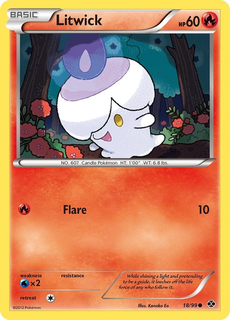 Image for Litwick (18/99) (NXD) - Pokemon