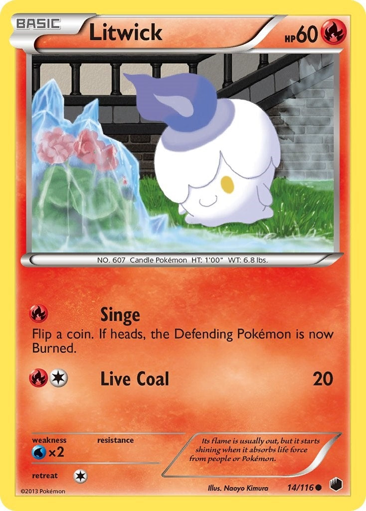 Image for Litwick (14/116) (PLF) - Pokemon