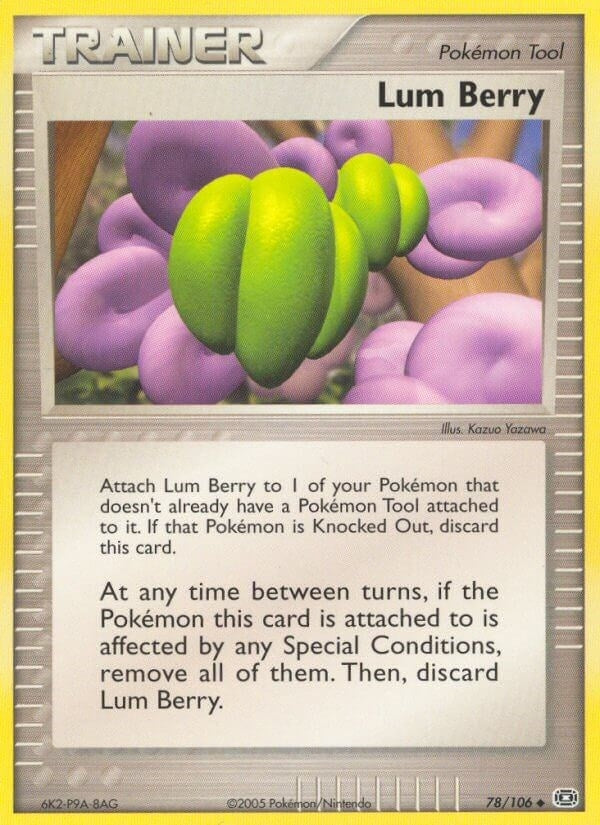 Image for Lum Berry (78/106) (EM) - Pokemon