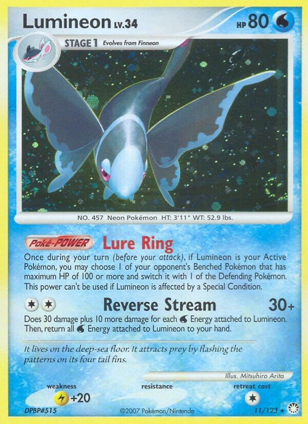 Image for Lumineon (11/123) (MT) - Pokemon