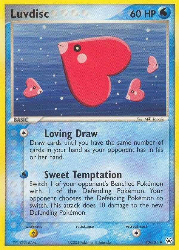 Image for Luvdisc (40/101) (HL) - Pokemon