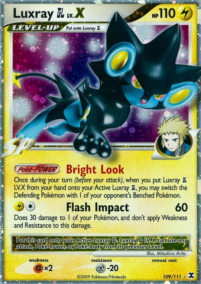 Image for Luxray GL Lv.X (109/111) (RR) - Pokemon