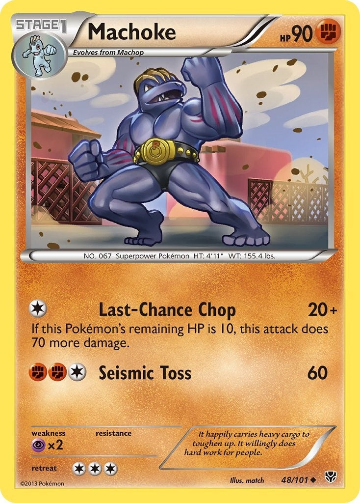 Image for Machoke (48/101) (PLB) - Pokemon