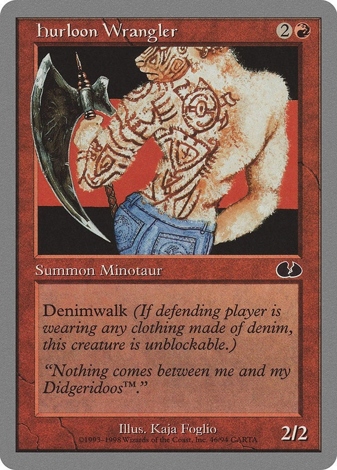 Image for Hurloon Wrangler (46) (Unglued) - Magic: The Gathering