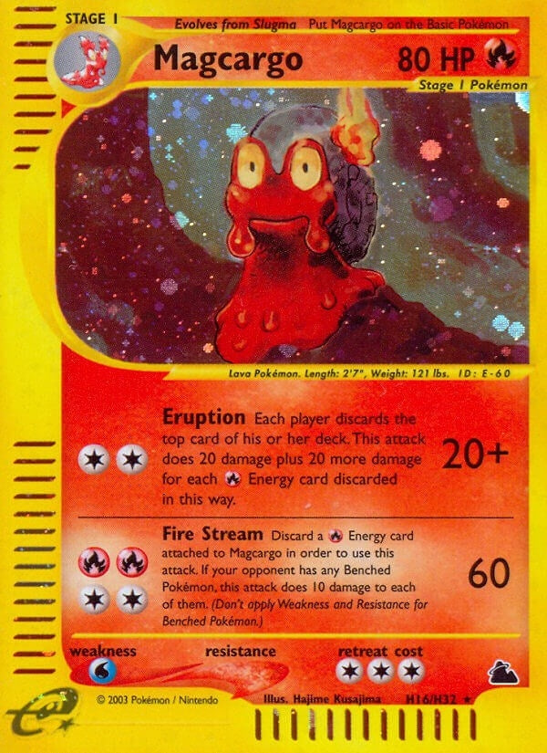 Image for Magcargo (H16) (H16/H32) (SK) - Pokemon