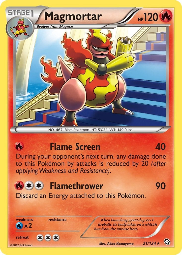 Image for Magmortar (21/124) (DRX) - Pokemon