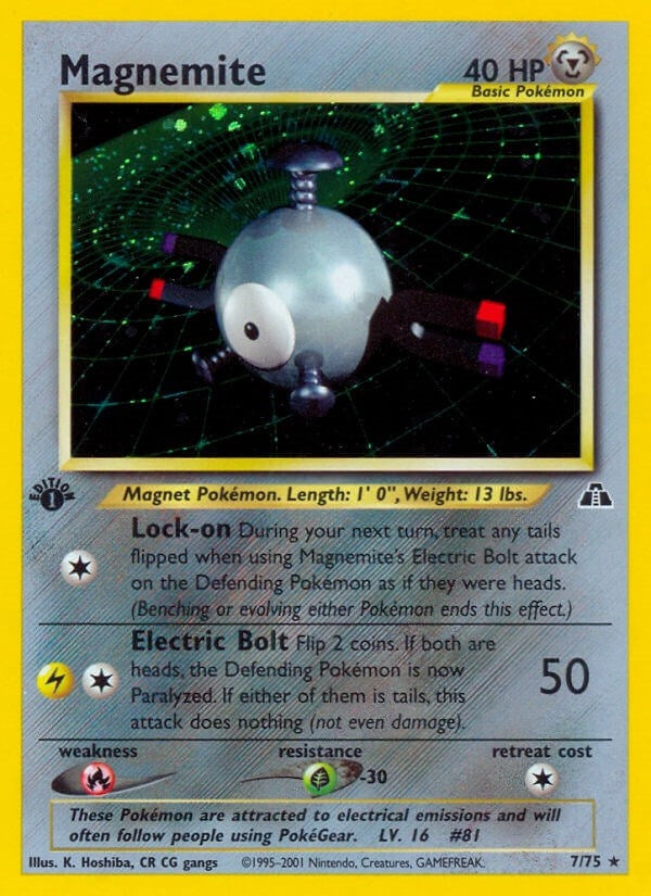 Image for Magnemite (7) (07/75) (N2) - Pokemon