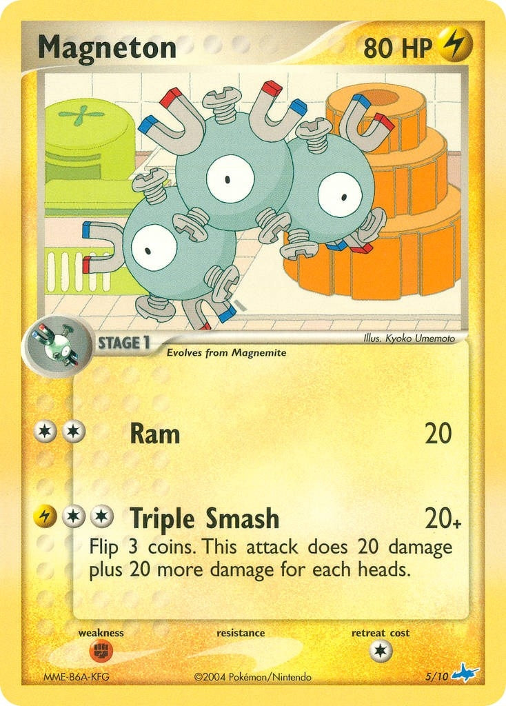 Image for Magneton (5/10) (PR) - Pokemon