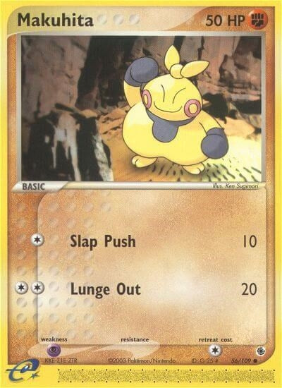 Image for Makuhita - 56109 (56/109) (RS) - Pokemon