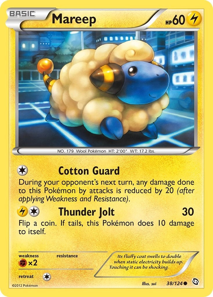 Image for Mareep (38/124) (DRX) - Pokemon
