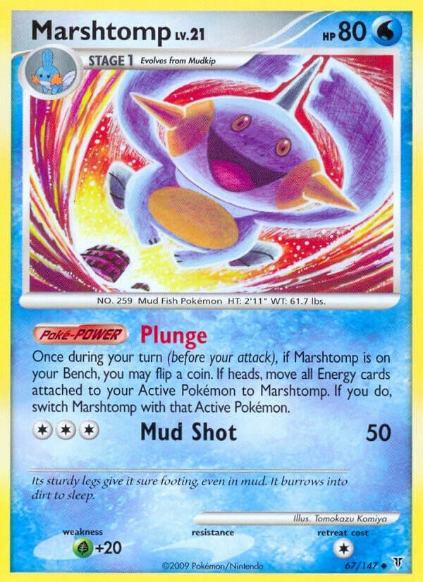 Image for Marshtomp (67) (SV) - Pokemon