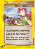 Image for Mary's Impulse (142/165) (EX) - Pokemon