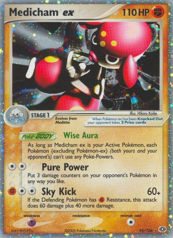 Image for Medicham ex (95/106) (EM) - Pokemon