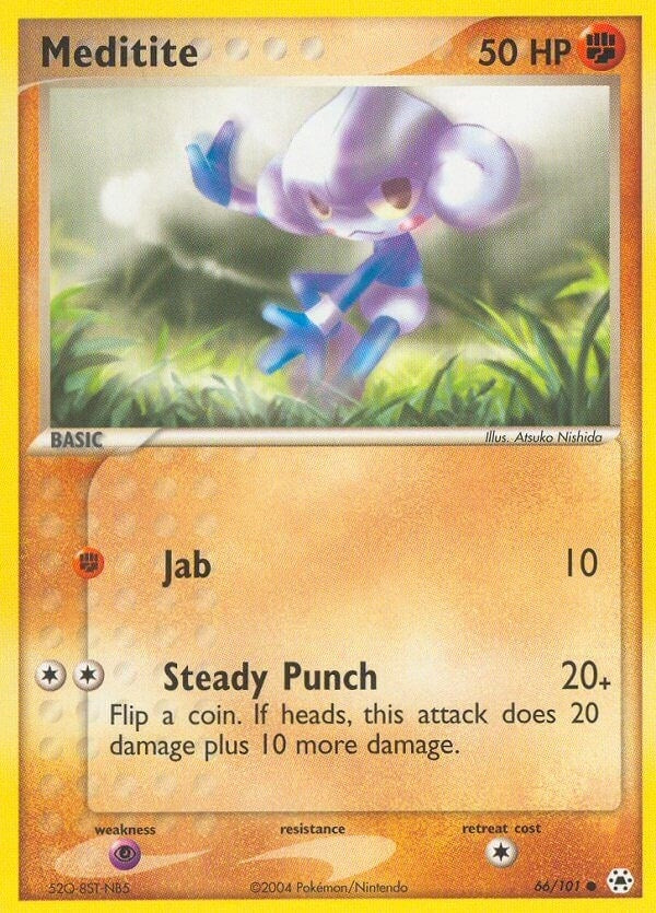 Image for Meditite (66/101) (HL) - Pokemon
