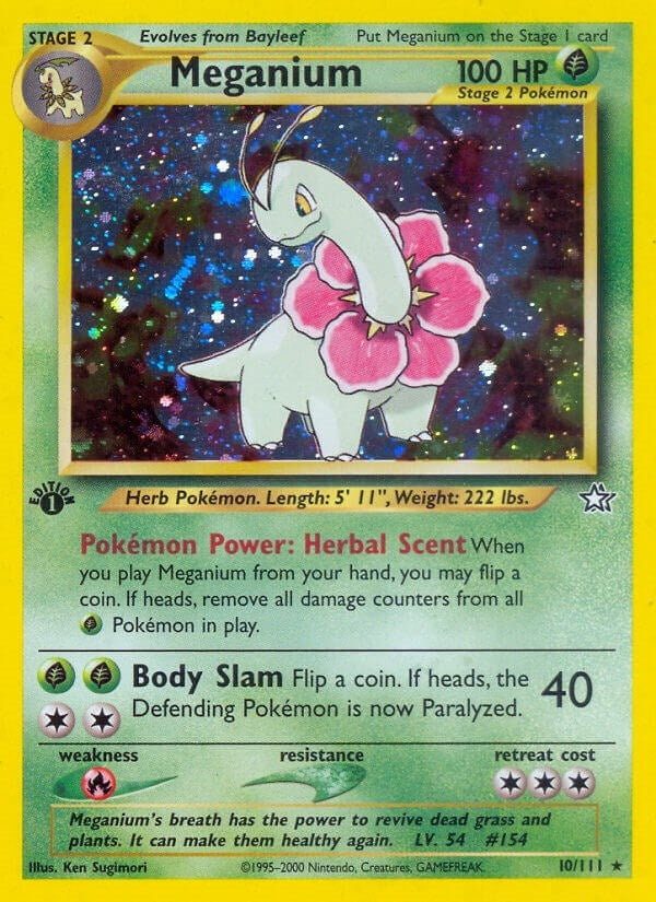 Image for Meganium (10) (010/111) (N1) - Pokemon