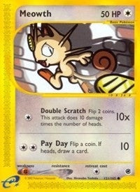 Image for Meowth (121/165) (EX) - Pokemon